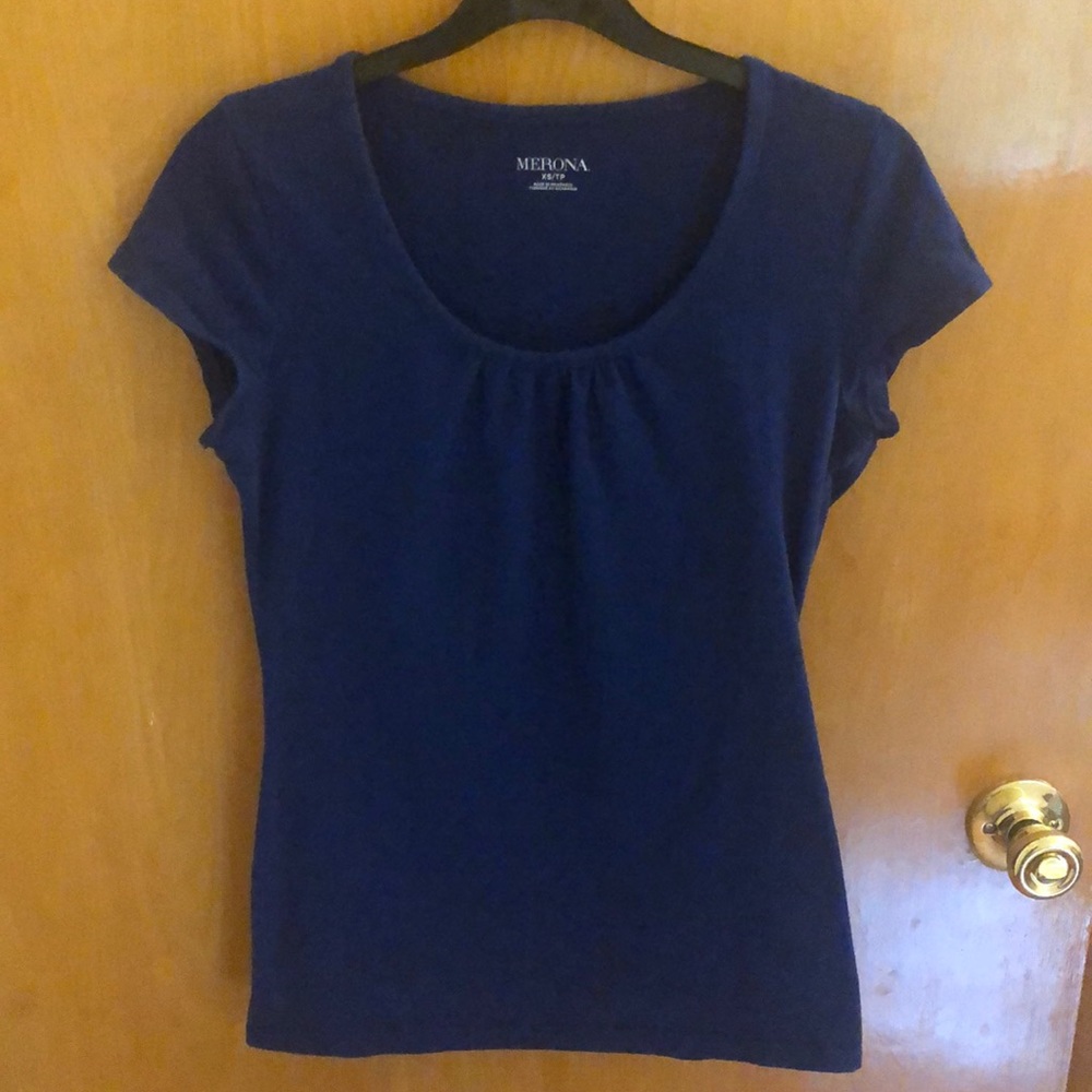 Merona Navy blue short sleeve tee - size XS